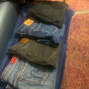 Jeans and chinos all in immaculate condition